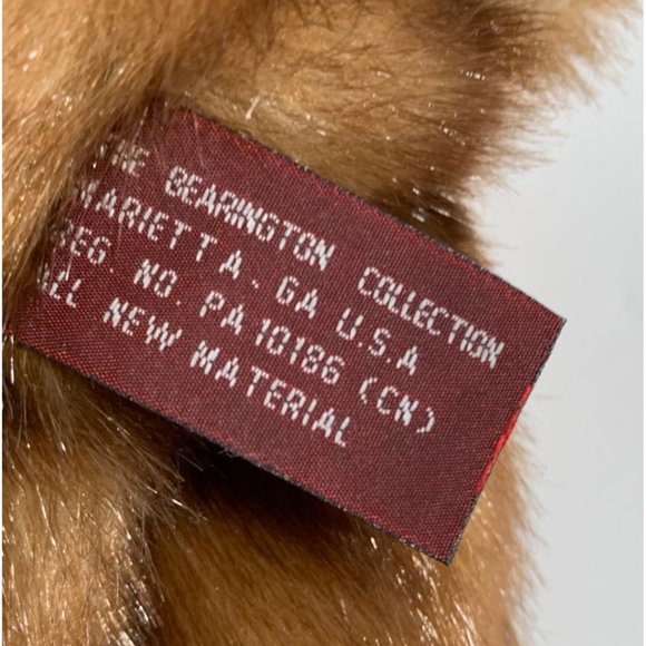 Bearington Moose Tracks Fur Purse Realistic Handbag Plush Toy Teddy Animal - Picture 8 of 12